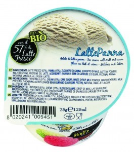 coppette gelato bio - lattepanna