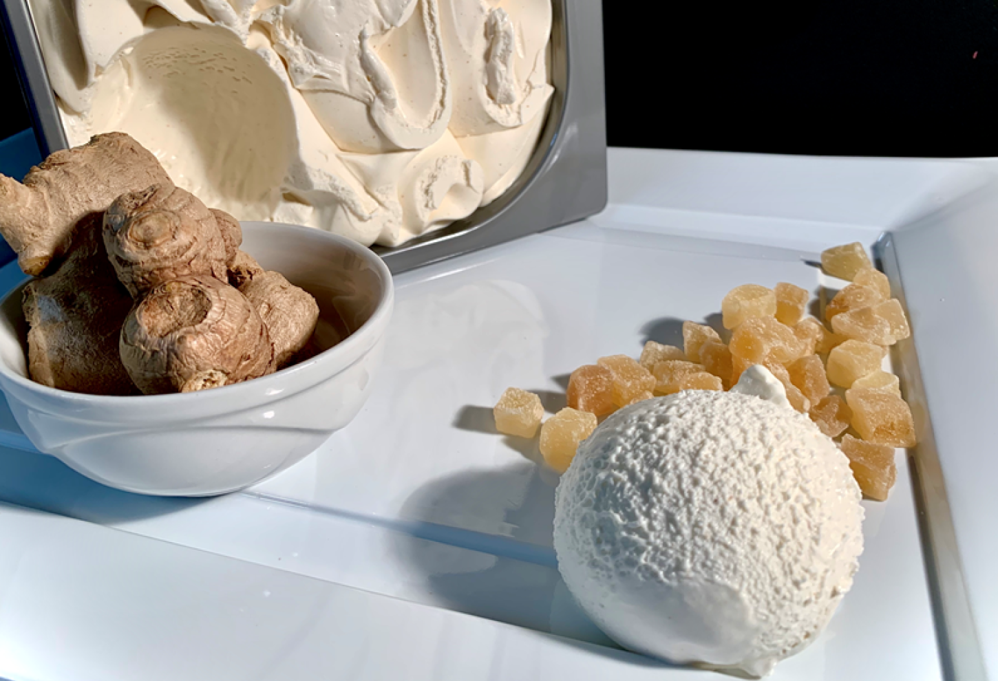 gelati vegani - sorbetti vegetali allo zenzero